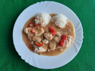 Krůtí plátky se žampiony